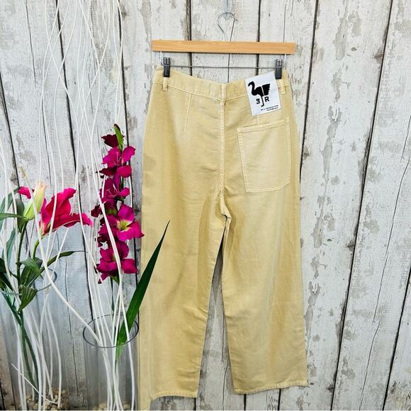 Free People x Sandrine Rose - NWT Wide Curve Leg Pants - Picture 8 of 12